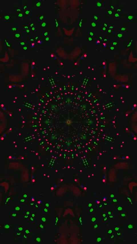 Tunnel video vj loop screensaver with vibrant colors and seamless animation.. Stock Footage 321572858