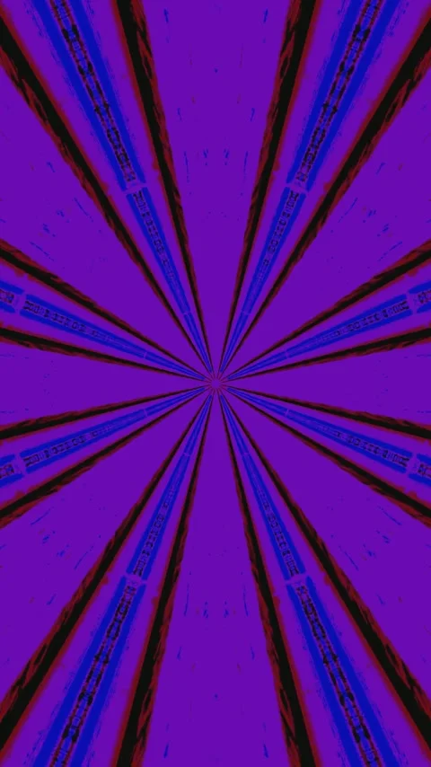 Tunnel video vj loop screensaver creates a dynamic vibrant visual experienc.. Stock Footage 321573681
