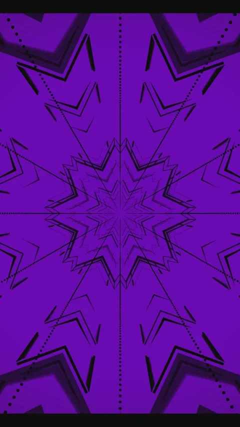 Tunnel video vj loop screensaver featuring abstract purple patterns and sha.. 库存影片 321573874