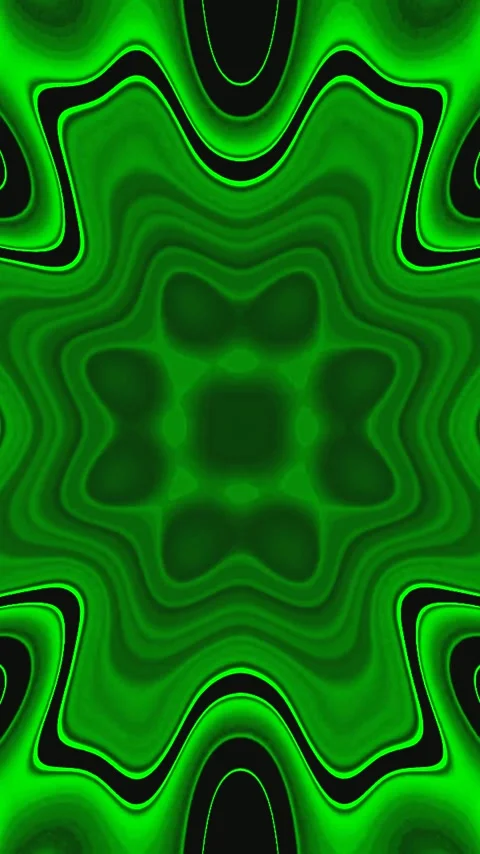 Tunnel video vj loop screensaver in vibrant green tones for immersive visua.. Stock Footage 321575232