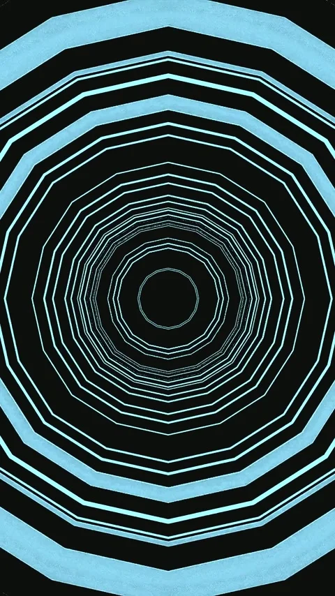 Tunnel video vj loop screensaver creating a seamless visual experience with.. Stock Footage 321575520