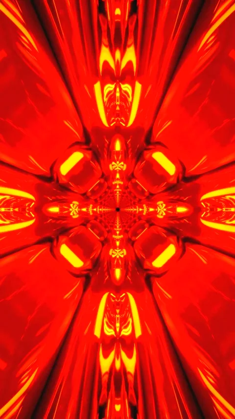 Tunnel video vj loop screensaver with vibrant colors creating a dynamic vis.. Stock Footage 321575772