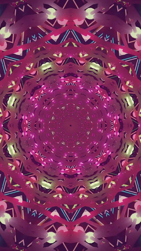 Tunnel video vj loop screensaver live wallpaper motion background with seam.. Stock Footage 322769270