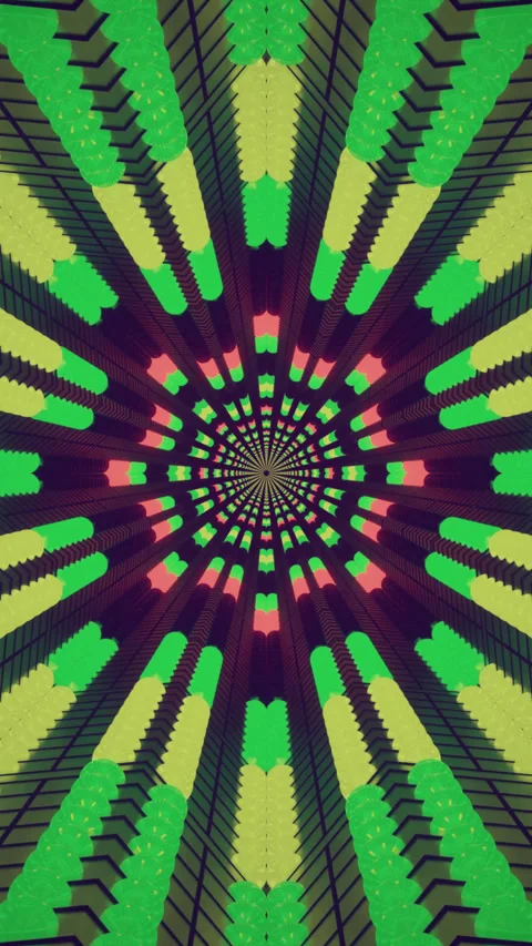 Tunnel video vj loop screensaver live wallpaper motion background seamless .. Stock Footage 322770985