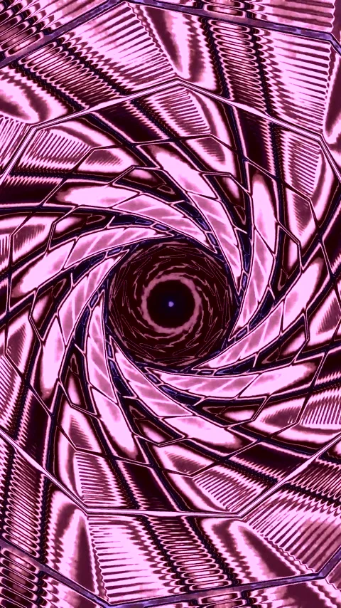 Tunnel video vj loop screensaver live wallpaper that moves seamlessly in a .. Stock Footage 322771597