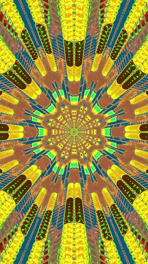 Tunnel video vj loop screensaver live wallpaper motion background seamless .. Stock Footage 322772523