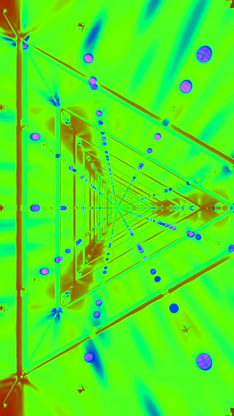 Tunnel video vj loop screensaver live wallpaper motion background seamless .. Stock Footage 322775218
