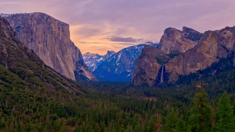 Tunnel View Time Lapse Stock Footage 203415050