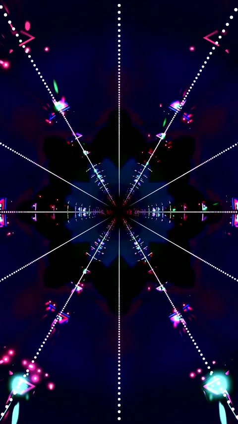 Tunnel vision abstract vj loop video screensaver seamless looping backgroun.. Stock Footage 321574226