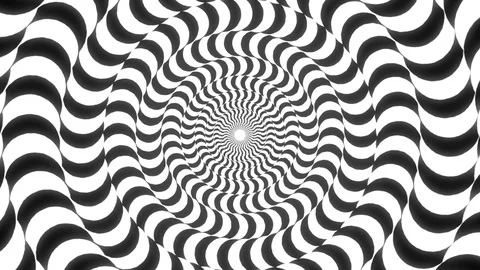 Tunnel Vision Animated Seamless Loop Stock Footage 127637512