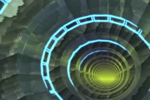 Tunnel Vision Stock Footage 42425501