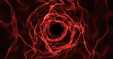 Tunnel Visual EDM Seamless Loop 4K HD Stock Footage 60795815