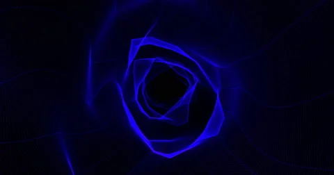 Tunnel Visual EDM Seamless Loop 4K HD Stock Footage 61359422