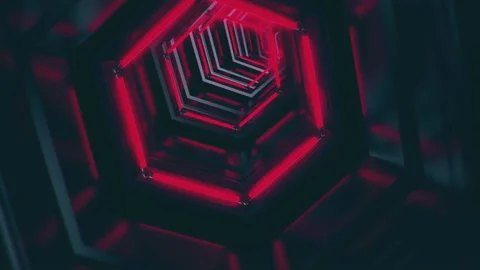 Tunnel VJ Loop Видео 115367485