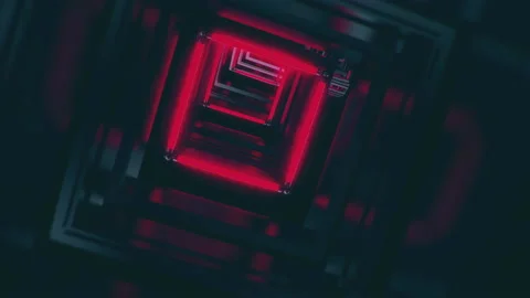 Tunnel VJ Loop Vídeos de archivo 115368535