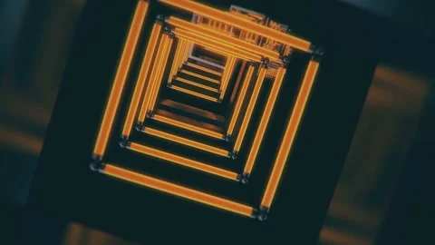 Tunnel VJ Loop Stockbeeldmateriaal 115369621