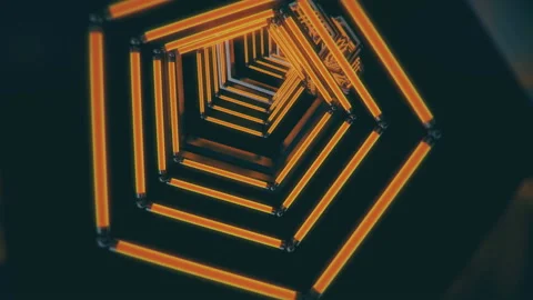 Tunnel VJ Loop Видео 115369648