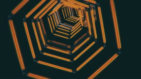 Tunnel VJ Loop Vídeos de archivo 115369658