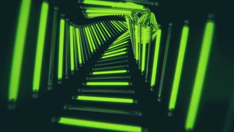 Tunnel VJ Loop Stockbeeldmateriaal 115416952