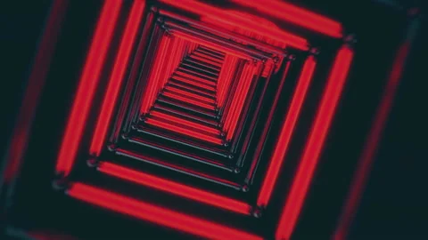 Tunnel VJ Loop Stock Footage 115424564