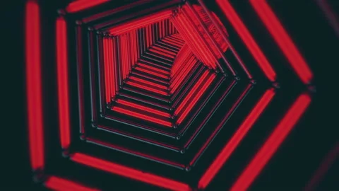 Tunnel VJ Loop Видео 115424651