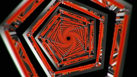 Tunnel VJ Loop Vidéo 115499781