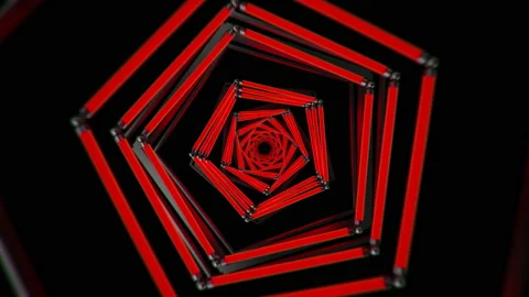 Tunnel VJ Loop 스톡 동영상 115508422