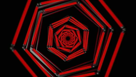 Tunnel VJ Loop Видео 115508448