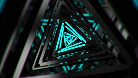 Tunnel VJ Loop Видео 115509597