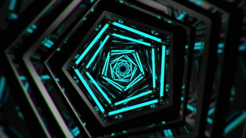 Tunnel VJ Loop Видео 115509796