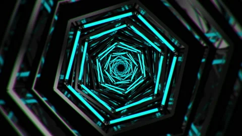 Tunnel VJ Loop 스톡 동영상 115509822