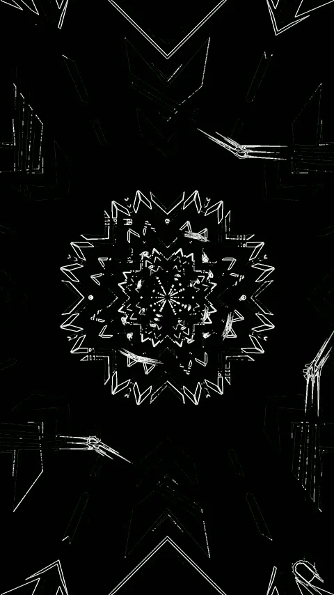 Tunnel vj loop screensaver with seamless flowing patterns and dynamic visua.. Stock Footage 321263877
