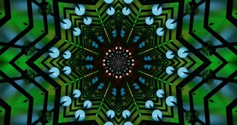 Tunnel vortex creates dynamic visual effects for immersive video experience.. Stock Footage 317334712