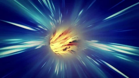 A tunnel vortex of streaming strands of light - HD Stock Video Video stock 71003785
