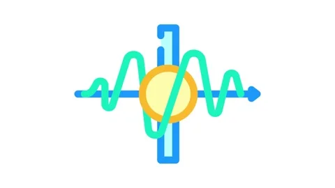 Tunneling quantum computer animation Stock Footage 327255944