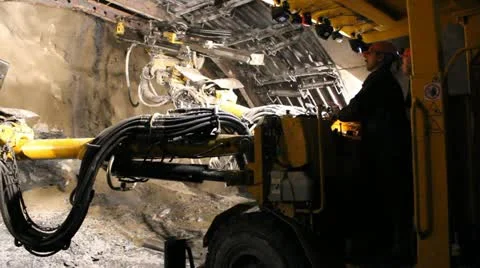 Tunneling021 Stock Footage 10909558