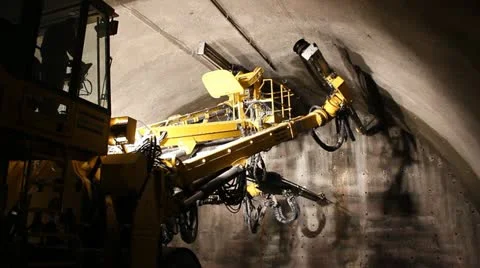 Tunneling024 Stock Footage 10909603