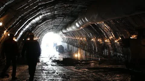 Tunneling028 Stock Footage 10910660