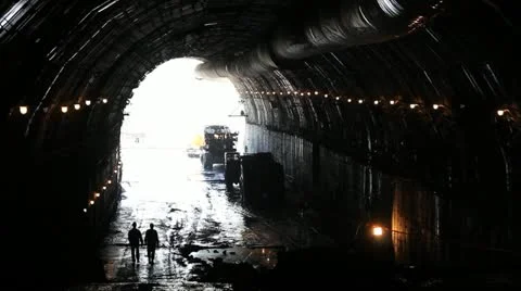 Tunneling029 Video stock 10910552