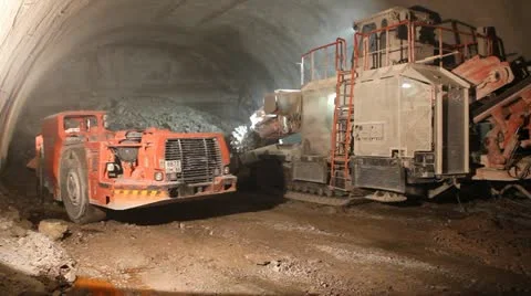Tunneling031 Stock Footage 10910584