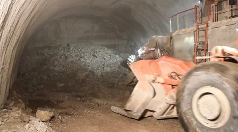 Tunneling032 Stock Footage 10911140