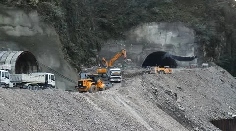 Tunneling036 Video stock 10910588