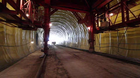 Tunnelling 07 Video stock 1084074