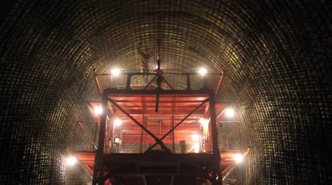 Tunnelling 09 Stock Footage 1084078