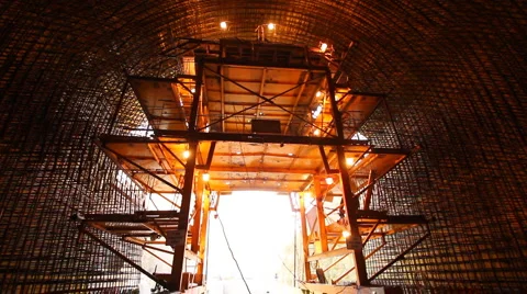 Tunnelling 13 Stock Footage 1091717