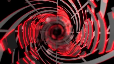 Tunnels - Seamless VJ Loop Stock-Footage 73277682