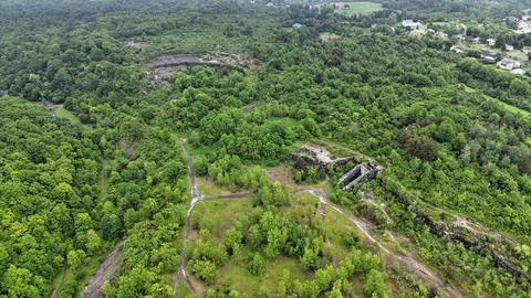 Tunnels - Split Rock Quarry - Syracuse, NY Foto stock