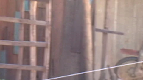 Tuol Kouk Dirt Road in Phnom Penh Cambodia 12 05 2007 Folks lived here Stock Footage 340506880