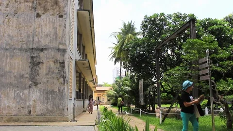 Tuol Sleng Prison Stock Footage 114126159