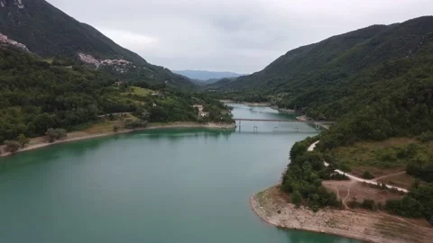 Turano Lake Stock Footage